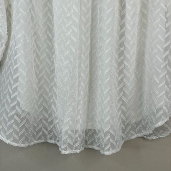 Roz & Ali Top Womens XLarge Beachy Coastal Swing Pullover Vacation Travel Tunic - Picture 7 of 15